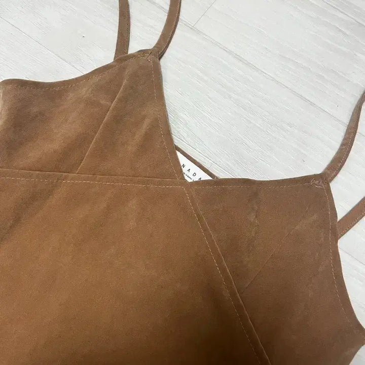 [BUNJANG] NADA Suede Layered Dress / NADA 나다 스웨이드 레이어드 원피스