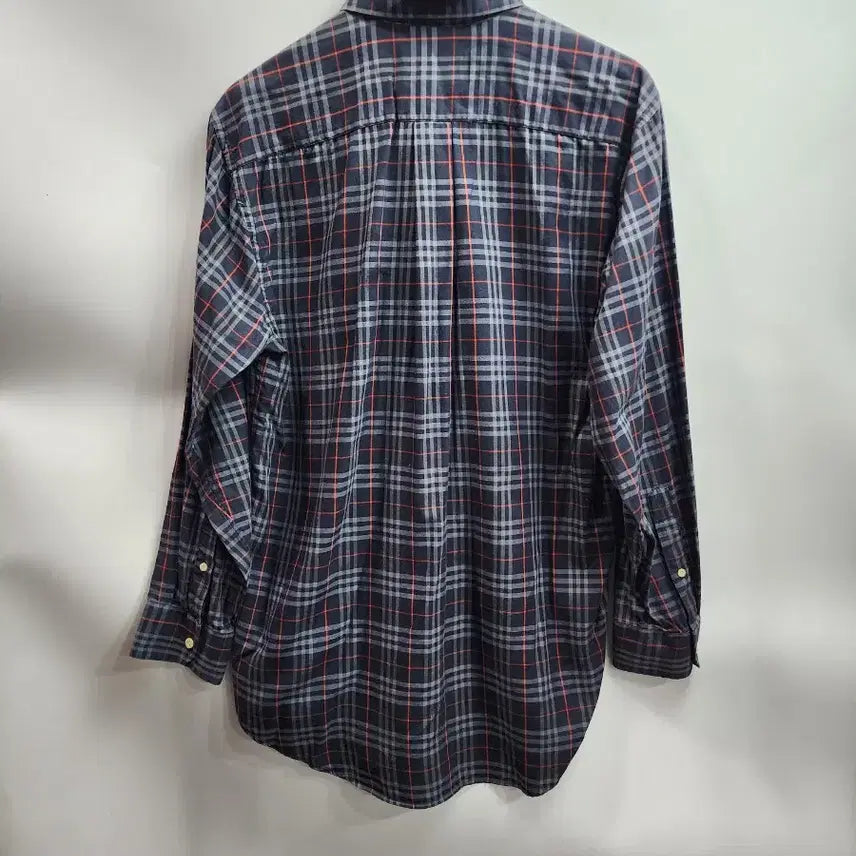 [BUNJANG] Burberrys Orange Nova Check Shirt (M) / 버버리(Burberrys) 오렌지 라인 노바체크 셔츠 (M) 8.5