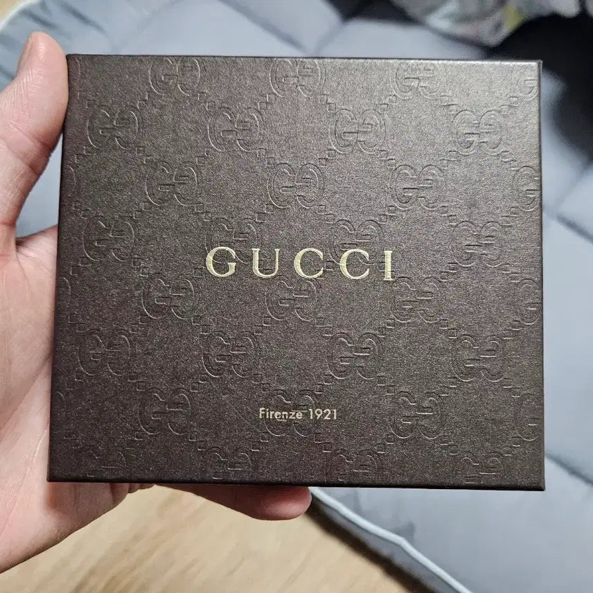 [BUNJANG] Gucci GG Pattern Navy Wallet / 구찌 GG패턴 네이비 반지갑