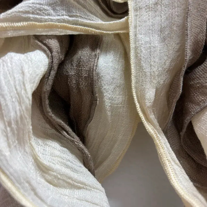 [BUNJANG] Oriental Ruffle Shawl Scarf / 러플 셔링 오리엔탈 모리걸 머플러 스카프 JPN