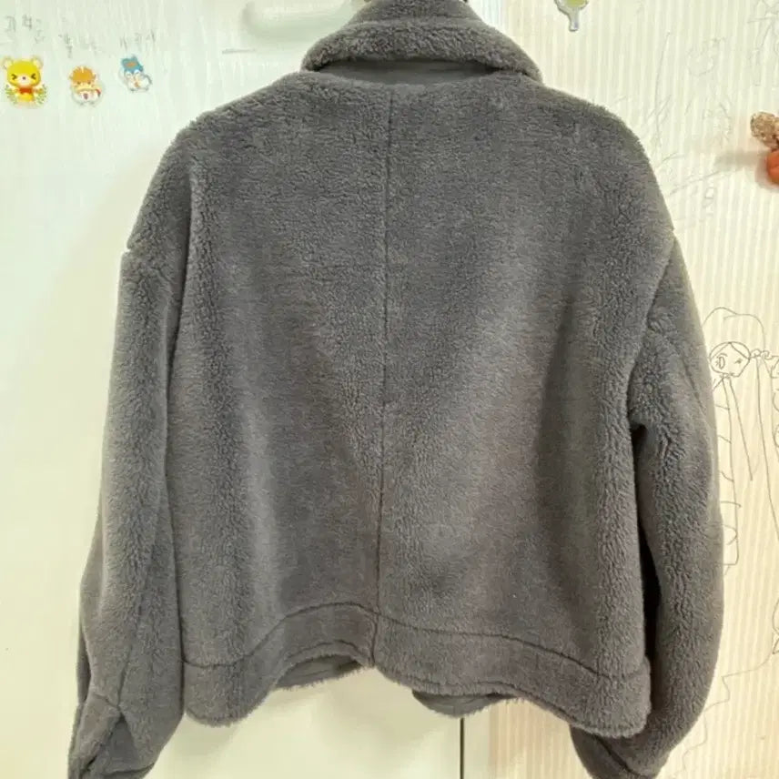 [BUNJANG] Roem Faux Fur Jacket / 로엠 뽀글이 퍼 자켓