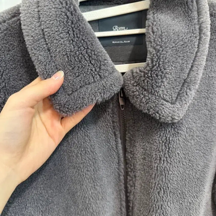 [BUNJANG] Roem Faux Fur Jacket / 로엠 뽀글이 퍼 자켓