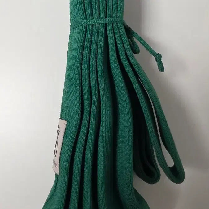 [BUNJANG] Joseph and Stacey Lucky Pleats Knit Bag Small Green / 조셉앤스테이시 럭키 플리츠 니트백 스몰 그린