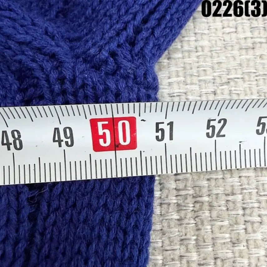 [BUNJANG] Nautica Navy Cable Knit Sweater / XL 나우티카 네이비 꽈배기 니트 스웨터 0226(3)