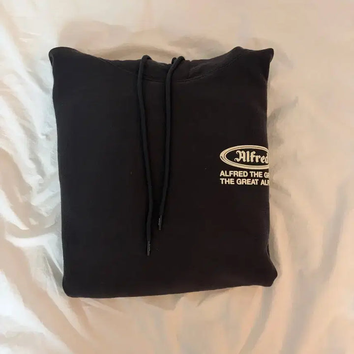 [BUNJANG] Alfred Black Hoodie / Alfred 블랙 후드