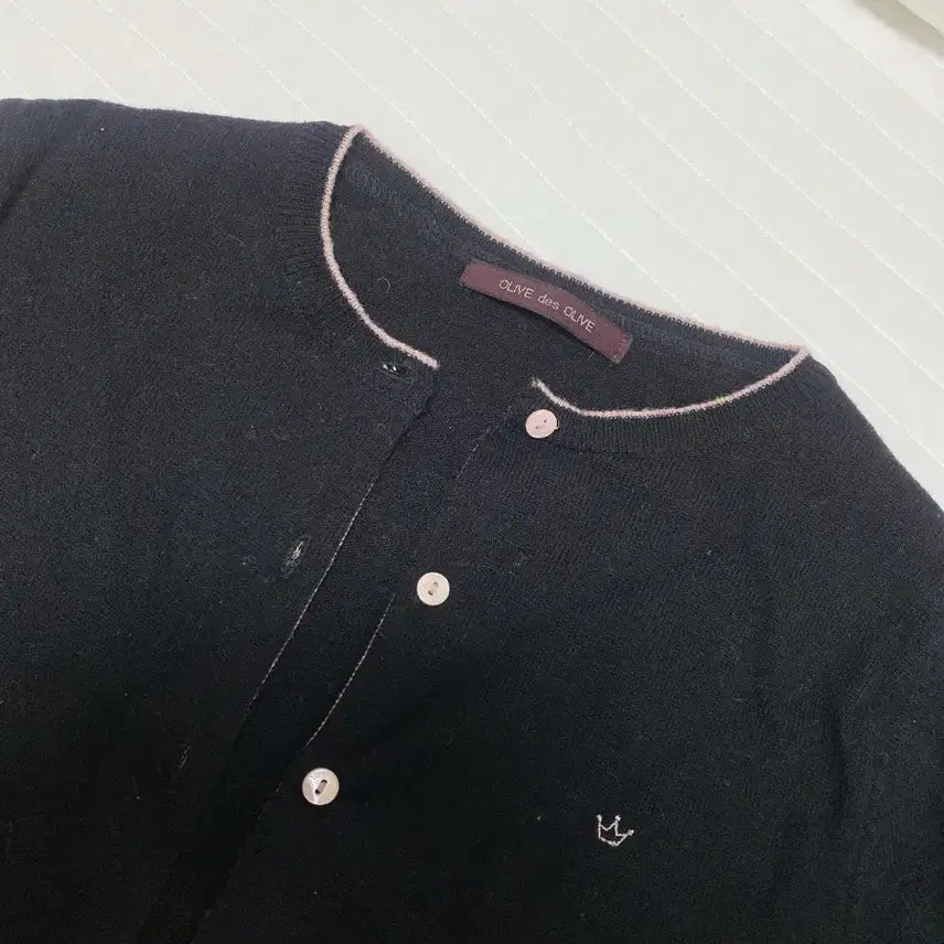 [BUNJANG] Olive des Olive Wool Knit Cardigan / 올리브데올리브 가디건 모 100%