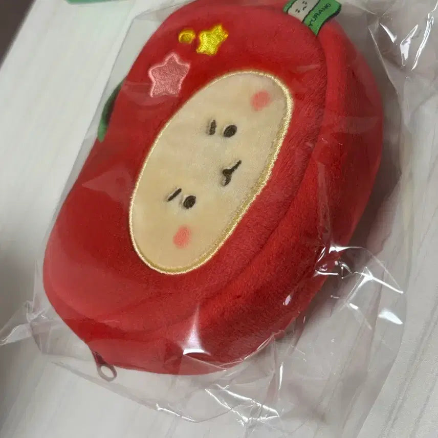 [BUNJANG] Mang Gomu Cherry Pouch / 최저가)) 망그러진 곰 망곰이 파우치 체리 파우치 에뛰드