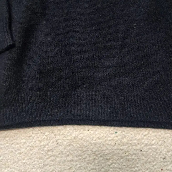 [BUNJANG] Heritage Cashmere Black Turtleneck Sweater / 헤리티지 캐시미어 블랙 터틀넥 니트 스웨터