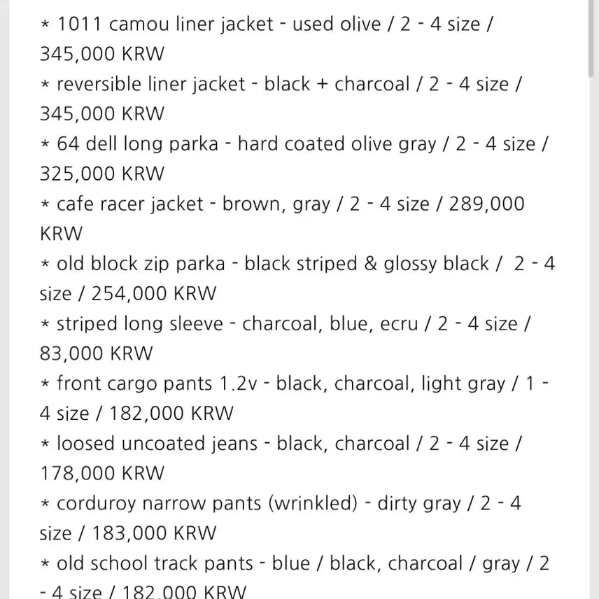 [BUNJANG] Polytelu Proxy Service / 2.28 폴리테루 대리해드립니다