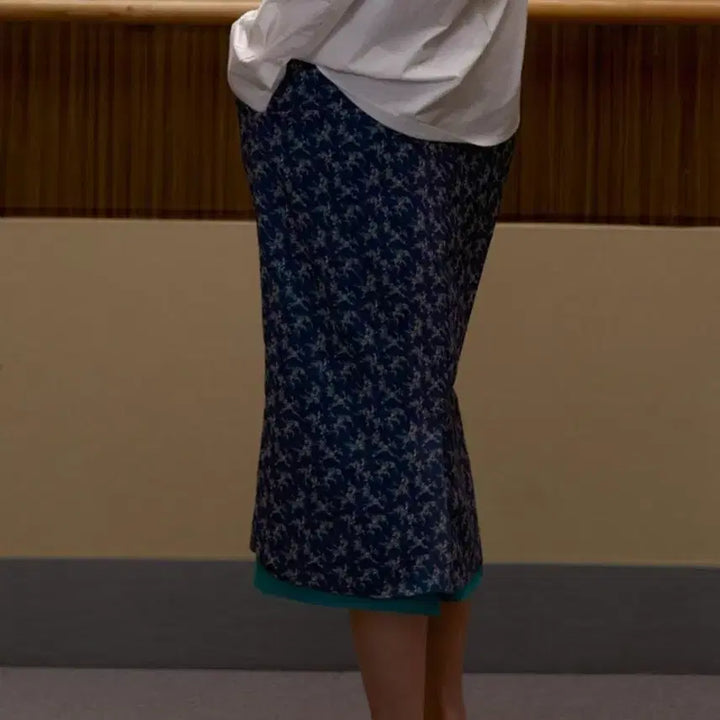 [BUNJANG] Sienne Lewis Flower Skirt / (정가 12만 9천)시엔느 lewis flower skirt