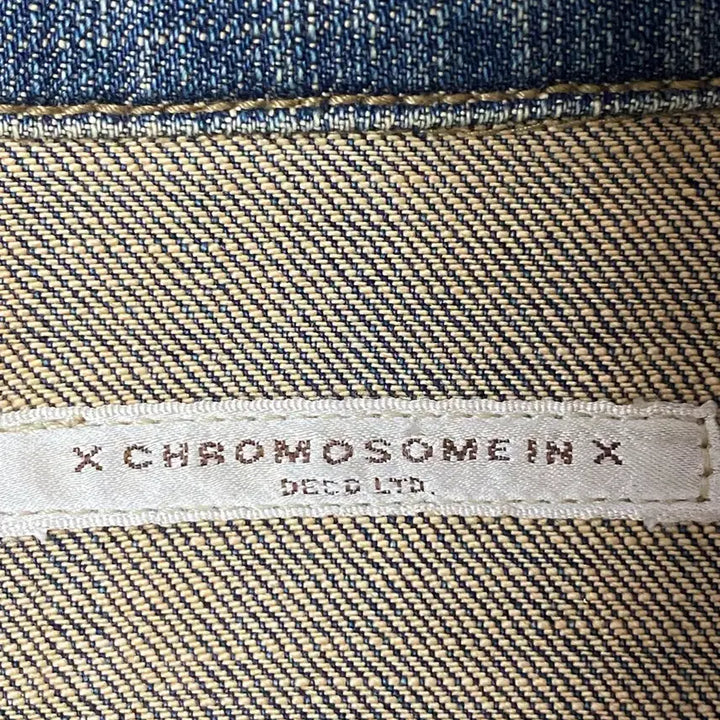 [BUNJANG] Vintage Napoleon Denim Half Coat Jacket / Vintage 빈티지 나폴레옹 데님 반코트 자켓 Y2K 00s 갸루