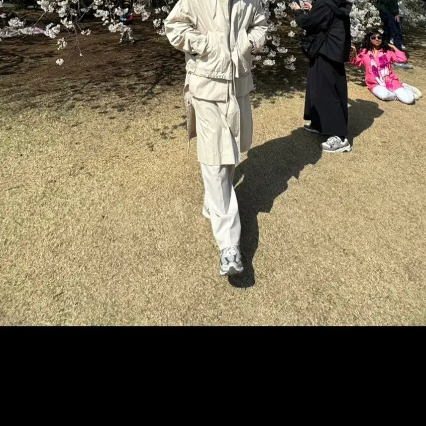 [BUNJANG] Solid Homme Long Hooded Jumper / 솔리드옴므 롱 점퍼