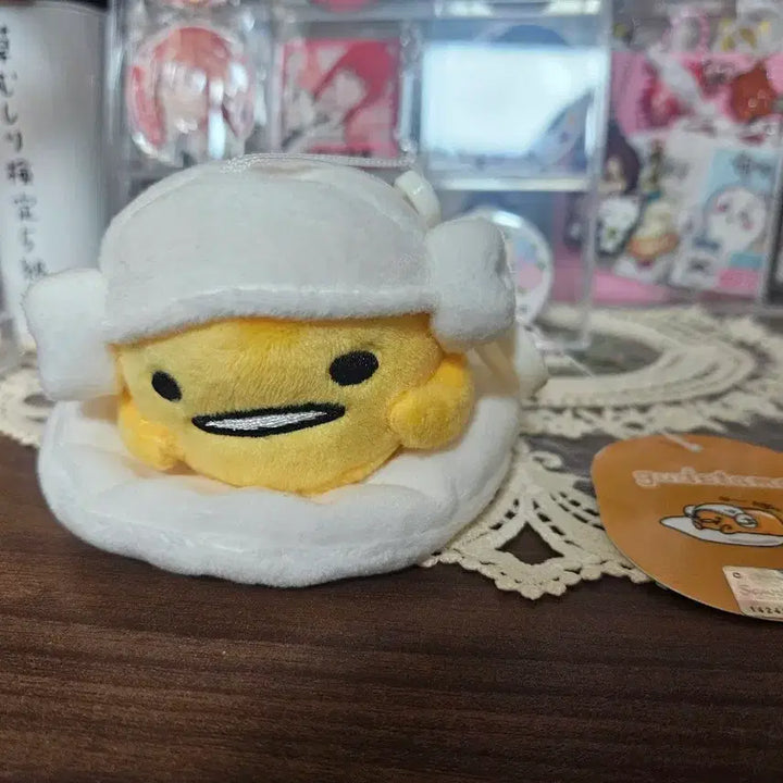 [BUNJANG] Gudetama Sheep Head Keyring / 구데타마 양머리 키링