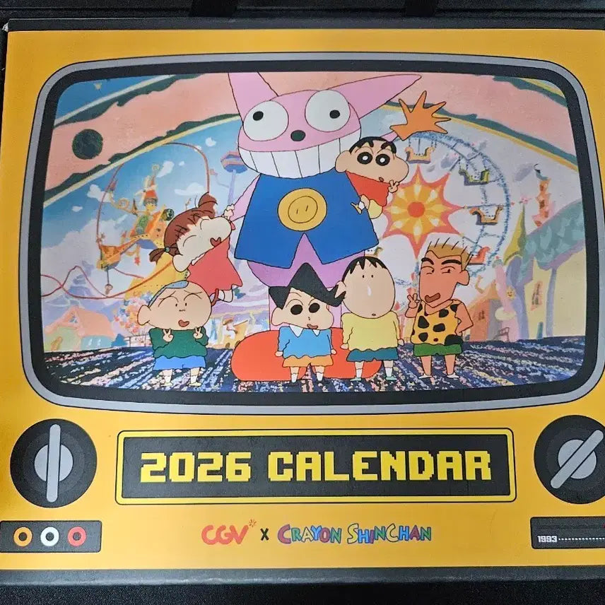 [BUNJANG] CGV Crayon Shin-chan Calendar / CGV 짱구 캘린더