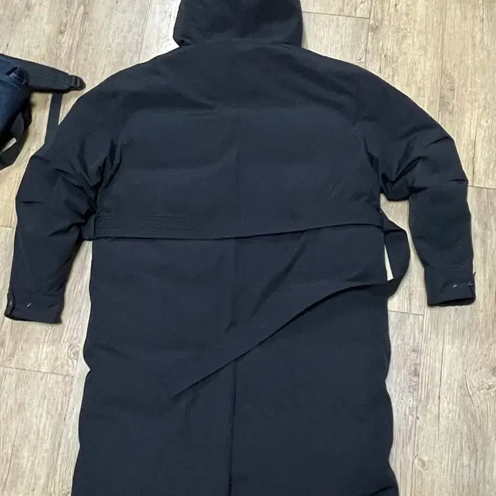 [BUNJANG] Maison Mineed Double Long Goose Down Jacket / 메종미네드 더블 롱 구스다운