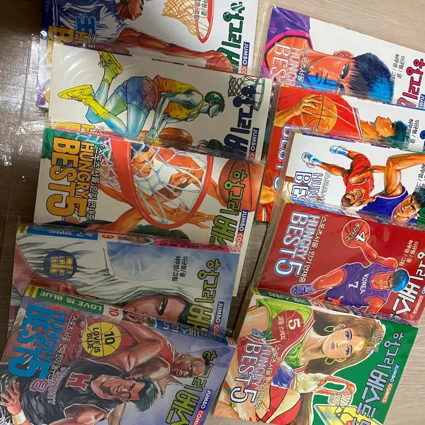 [BUNJANG] Hungry Best 5 Complete Set / (최종가)희귀만화 헝그리 베스트 5 1~21(완) 팝니다.
