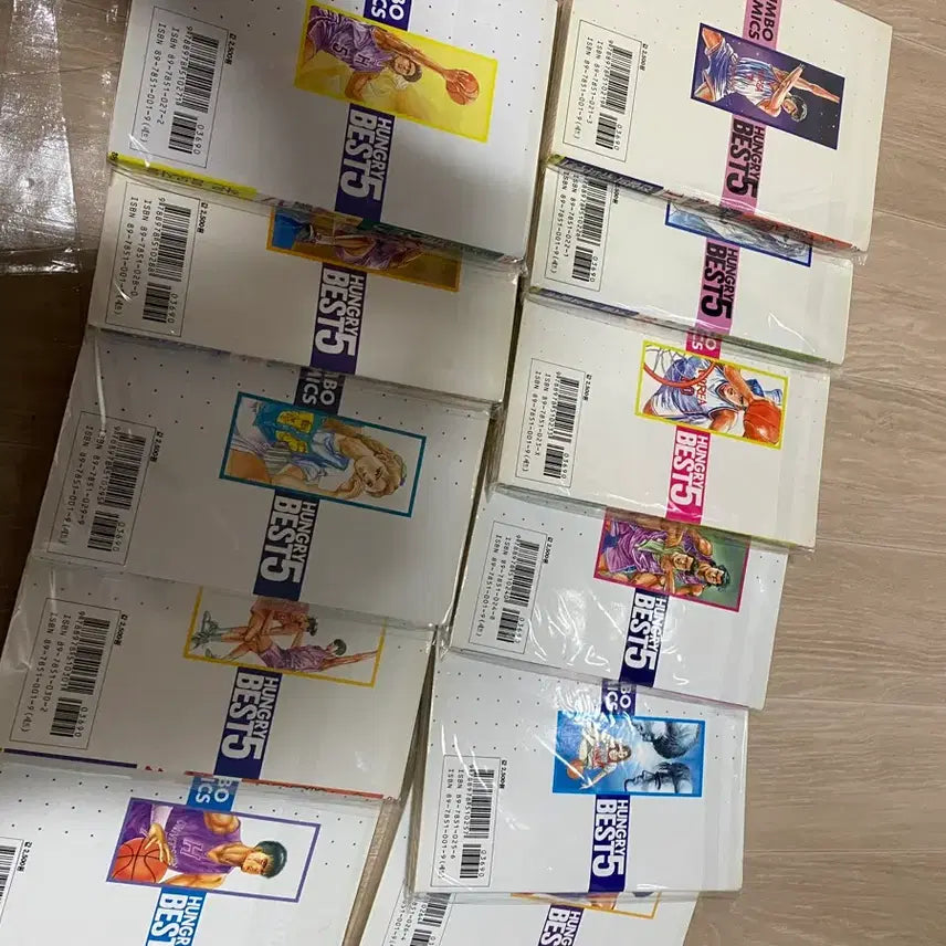 [BUNJANG] Hungry Best 5 Complete Set / (최종가)희귀만화 헝그리 베스트 5 1~21(완) 팝니다.