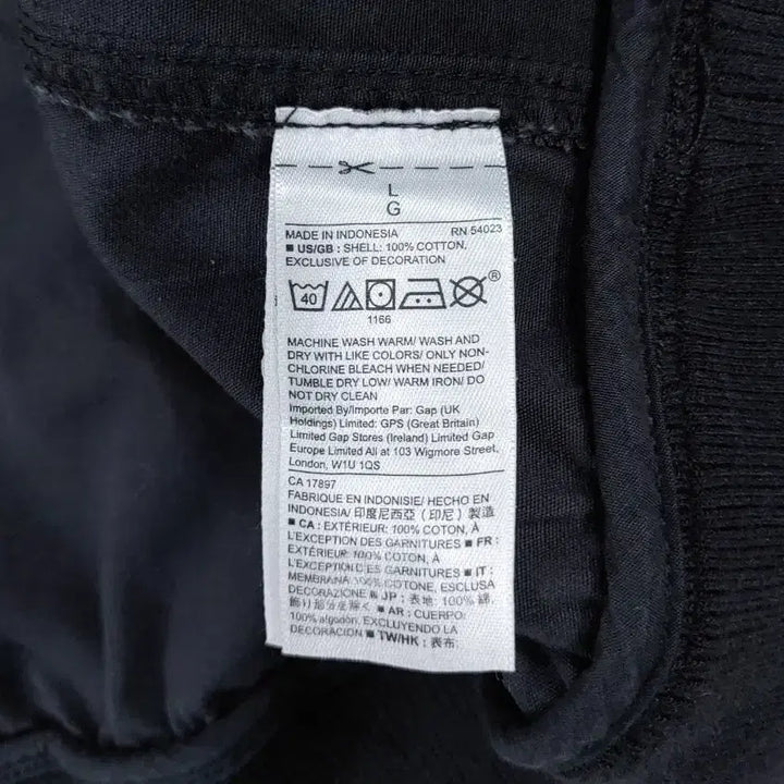 [BUNJANG] Gap Cotton Blouson Jacket - L / 갭 코튼 블루종 자켓 L