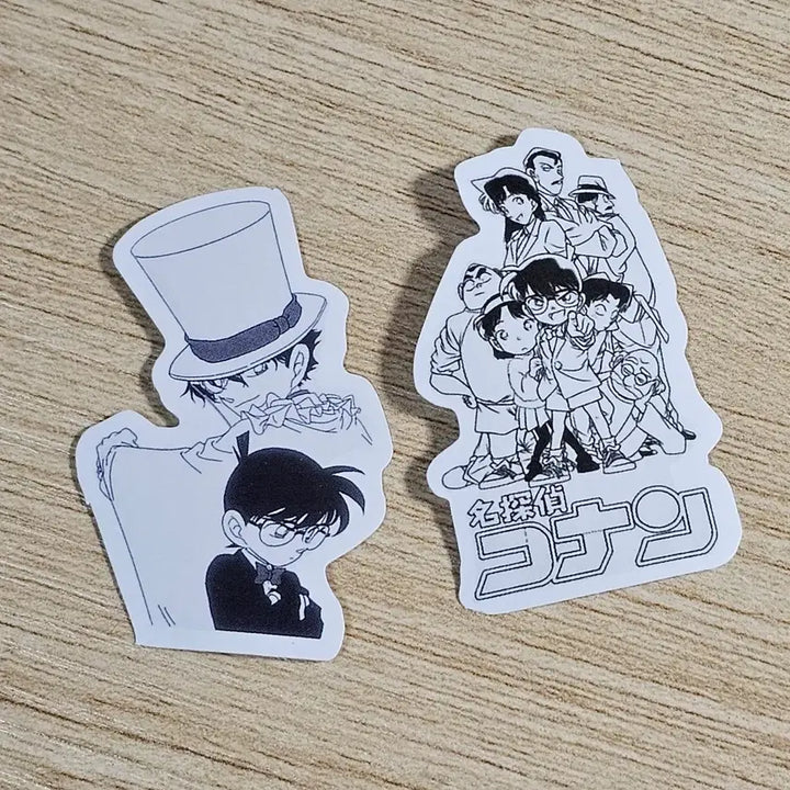 [BUNJANG] Conan Black and White Fragment Sticker / 코난 흑백 조각 스티커 판매합니다.