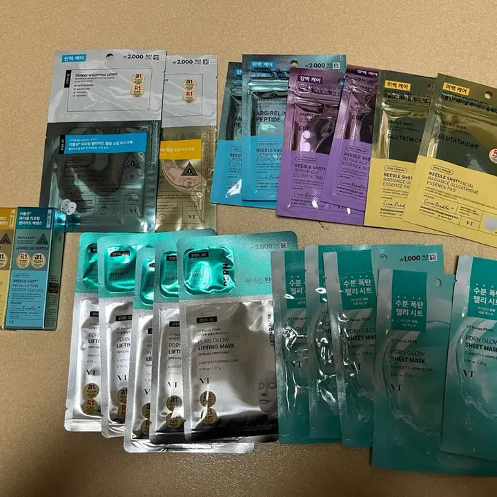 [BUNJANG] VT Cosmetics Reedle Shot Pack Bundle / 브이티 화장품 리들샷 팩 일괄
