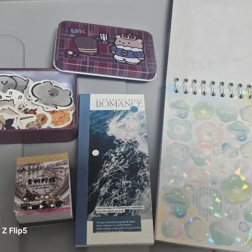 [BUNJANG] Stationery Sticker and Memo Pad Set / 다꾸 스티커 떡메모지 세트