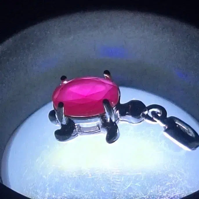 [BUNJANG] Natural Ruby Turtle Pendant Necklace / 무병장수와부축적~붉은매력의 열정, 용기파워 천연 루비 거북컷팅써지컬펜