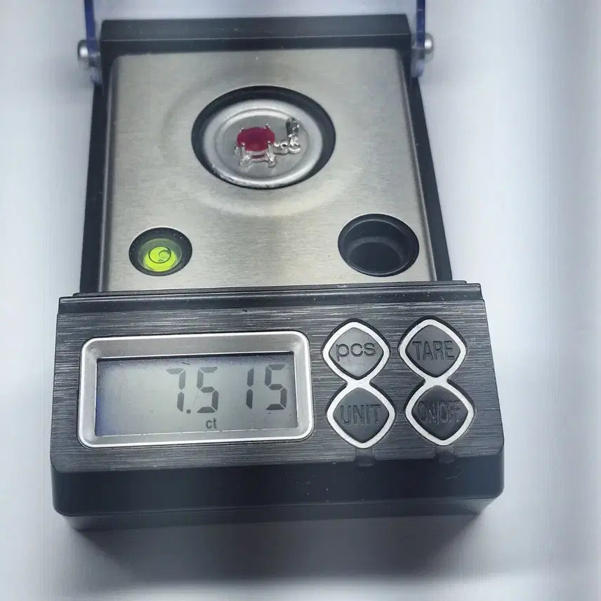 [BUNJANG] Natural Ruby Turtle Pendant Necklace / 무병장수와부축적~붉은매력의 열정, 용기파워 천연 루비 거북컷팅써지컬펜