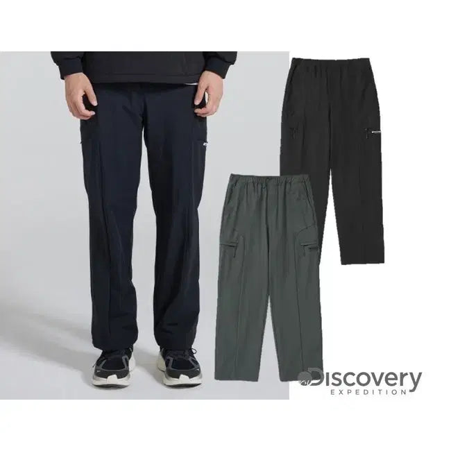 [BUNJANG] Discovery 24FW Windproof Fleece Lined Pants / 24FW 디스커버리 32 방풍 바람막이 기모안감 팬츠 M-바지-370