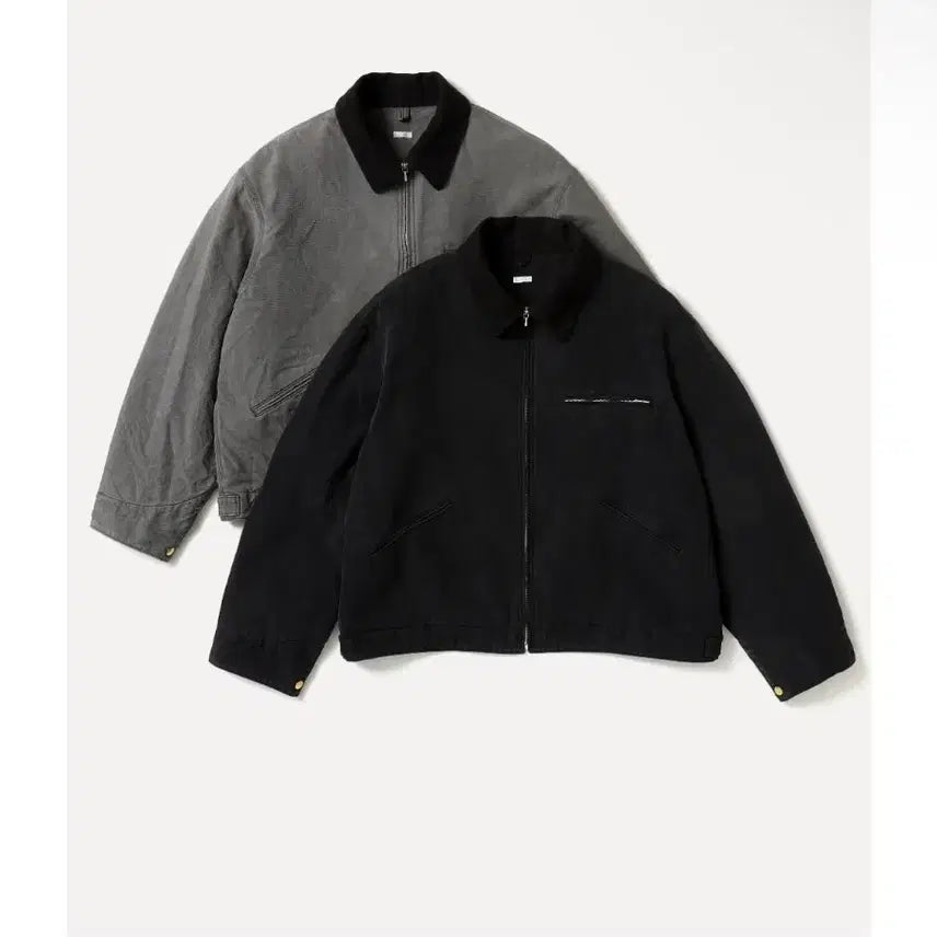 [BUNJANG] Apresse Silk Cotton Detroit Jacket / 아프레쎄 실크 코튼 디트로이트 자켓 블랙3