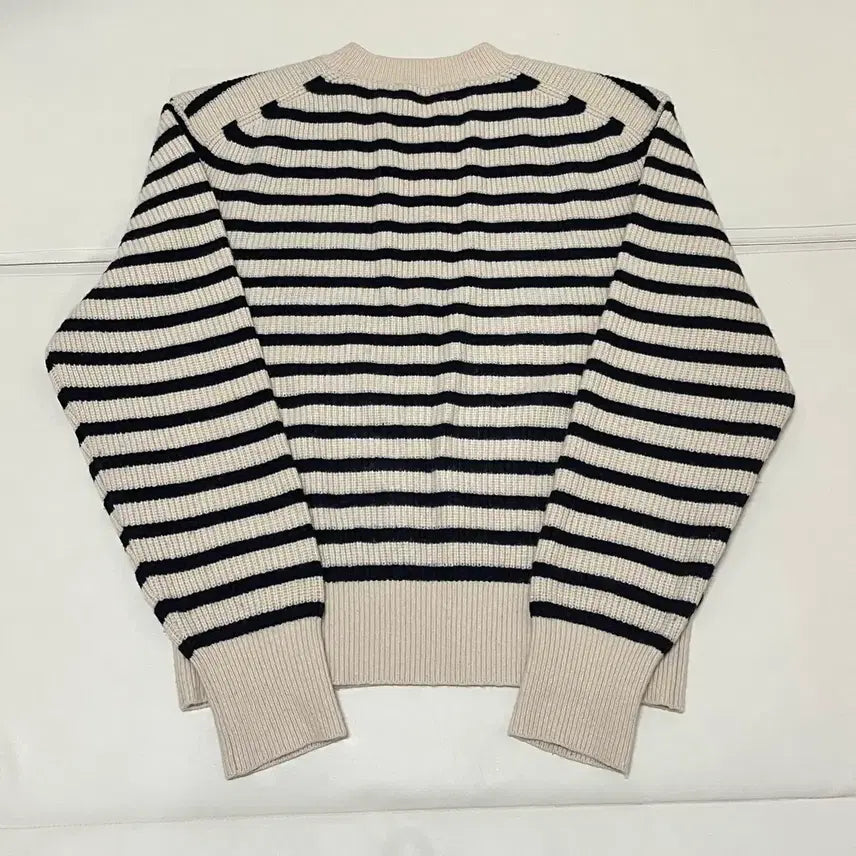 [BUNJANG] RECTO Stripe Knit Sweater / [렉토] 스트라이프 니트 L