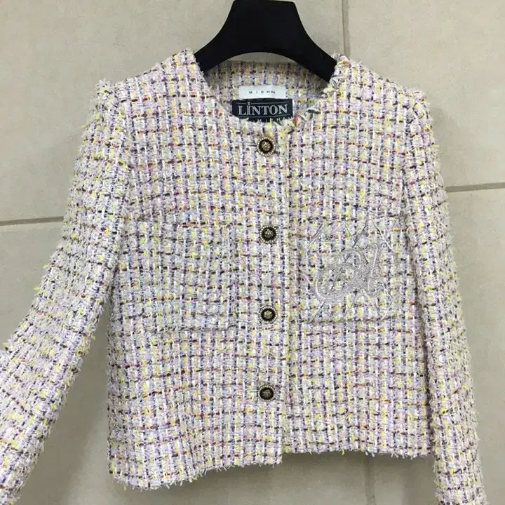 [BUNJANG] MICHA LINTON Tweed Jacket / FW23 /미샤 MICHA LINTON  우아한 트위드자켓 영국트위드