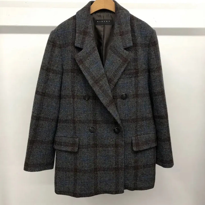 [BUNJANG] Sisley Harris Wool Blazer Jacket / 시슬리 이태리 헤리스 울 자켓 66
