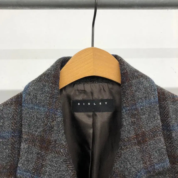 [BUNJANG] Sisley Harris Wool Blazer Jacket / 시슬리 이태리 헤리스 울 자켓 66