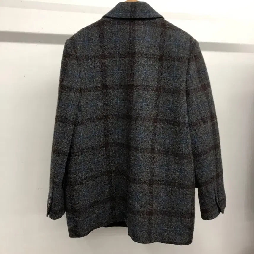 [BUNJANG] Sisley Harris Wool Blazer Jacket / 시슬리 이태리 헤리스 울 자켓 66