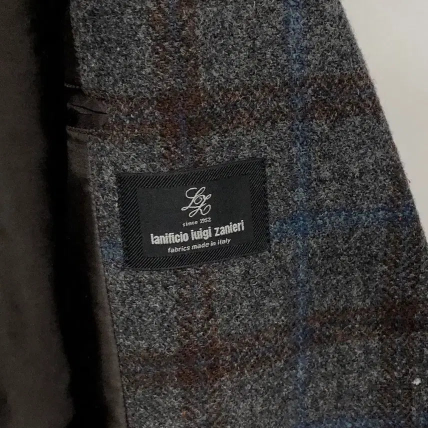 [BUNJANG] Sisley Harris Wool Blazer Jacket / 시슬리 이태리 헤리스 울 자켓 66