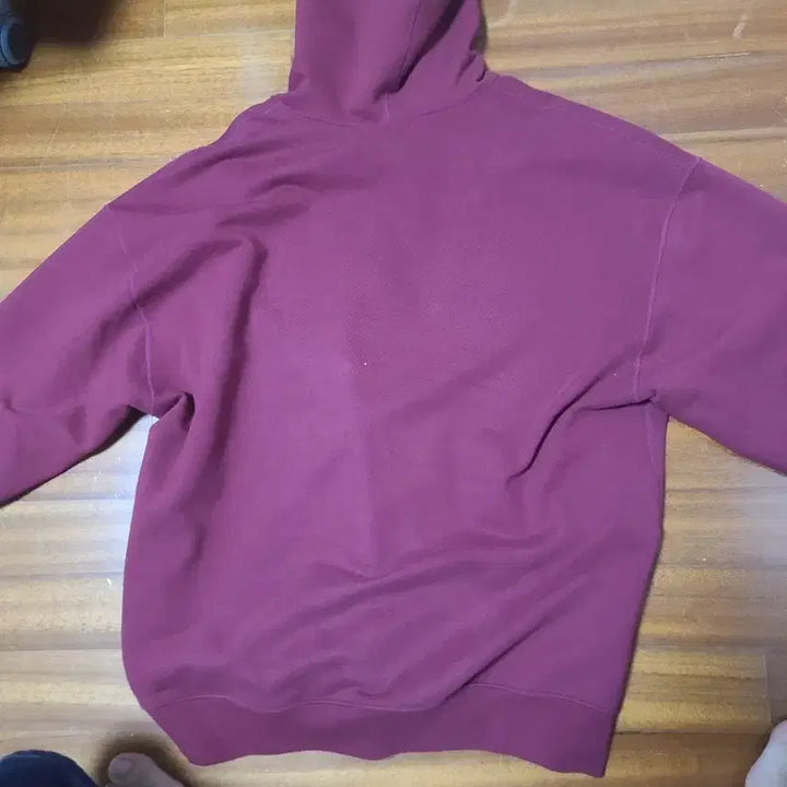 [SOLD OUT] 바켄 버건디 후드집업