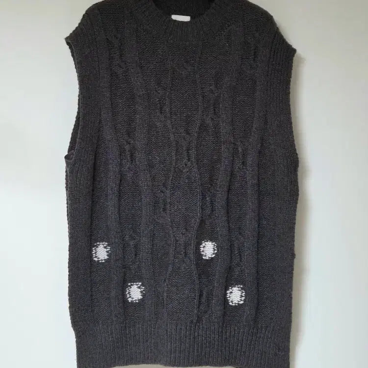 [BUNJANG] KUHO Knit Vest (S) / 구호 KUHO 22 니트 베스트 (S)