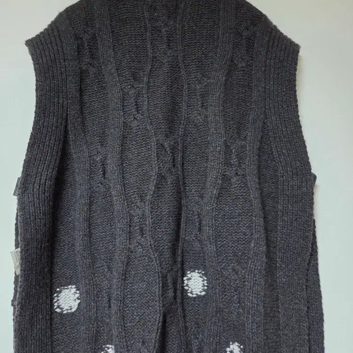 [BUNJANG] KUHO Knit Vest (S) / 구호 KUHO 22 니트 베스트 (S)
