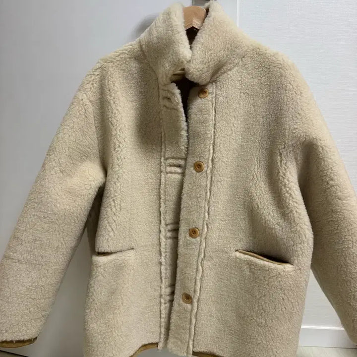 [BUNJANG] Suede Reversible Mouton Jacket / 스웨이드 리버시블 무스탕