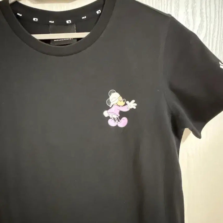 [BUNJANG] MLB Mickey Mouse Short Sleeve T-shirt (Black) / MLB 미키마우스 반팔 티셔츠 블랙