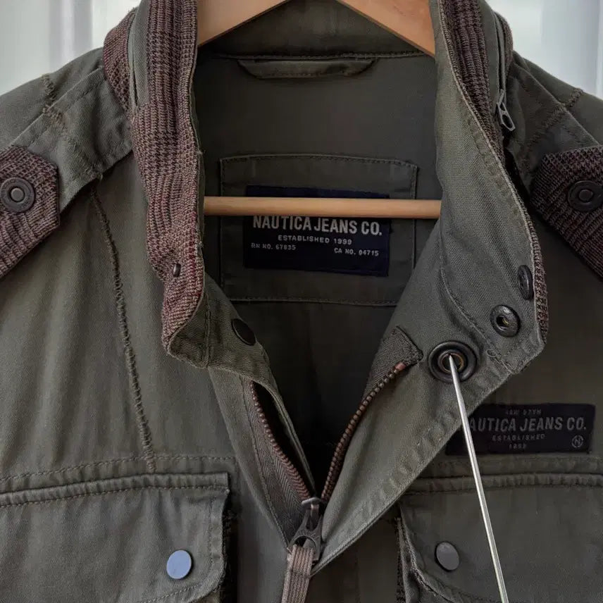[BUNJANG] Nautica Jeans Military Field Jacket / [L]NAUTICA JEANS 노티카 밀리터리 야상 자켓