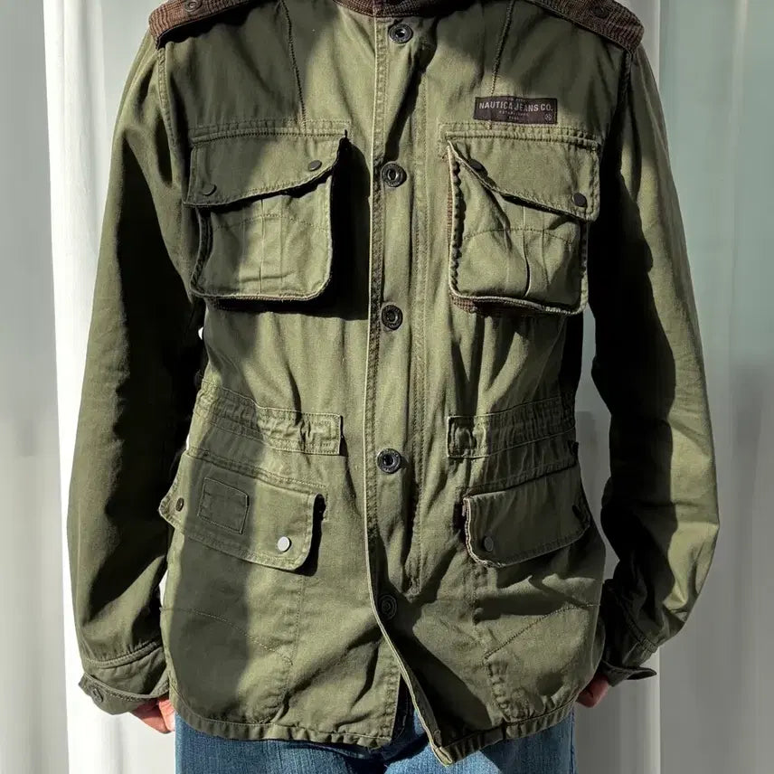 [BUNJANG] Nautica Jeans Military Field Jacket / [L]NAUTICA JEANS 노티카 밀리터리 야상 자켓