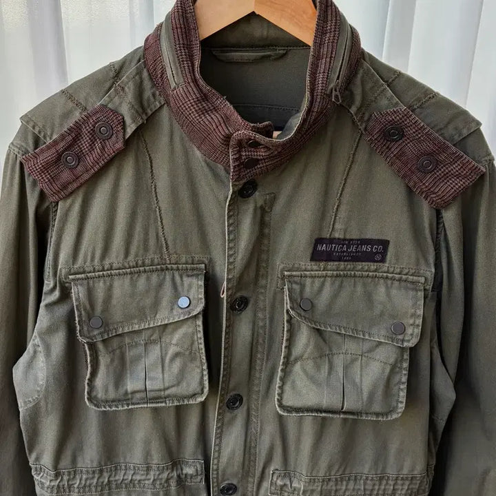 [BUNJANG] Nautica Jeans Military Field Jacket / [L]NAUTICA JEANS 노티카 밀리터리 야상 자켓