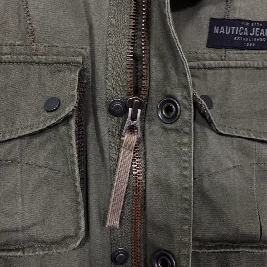 [BUNJANG] Nautica Jeans Military Field Jacket / [L]NAUTICA JEANS 노티카 밀리터리 야상 자켓