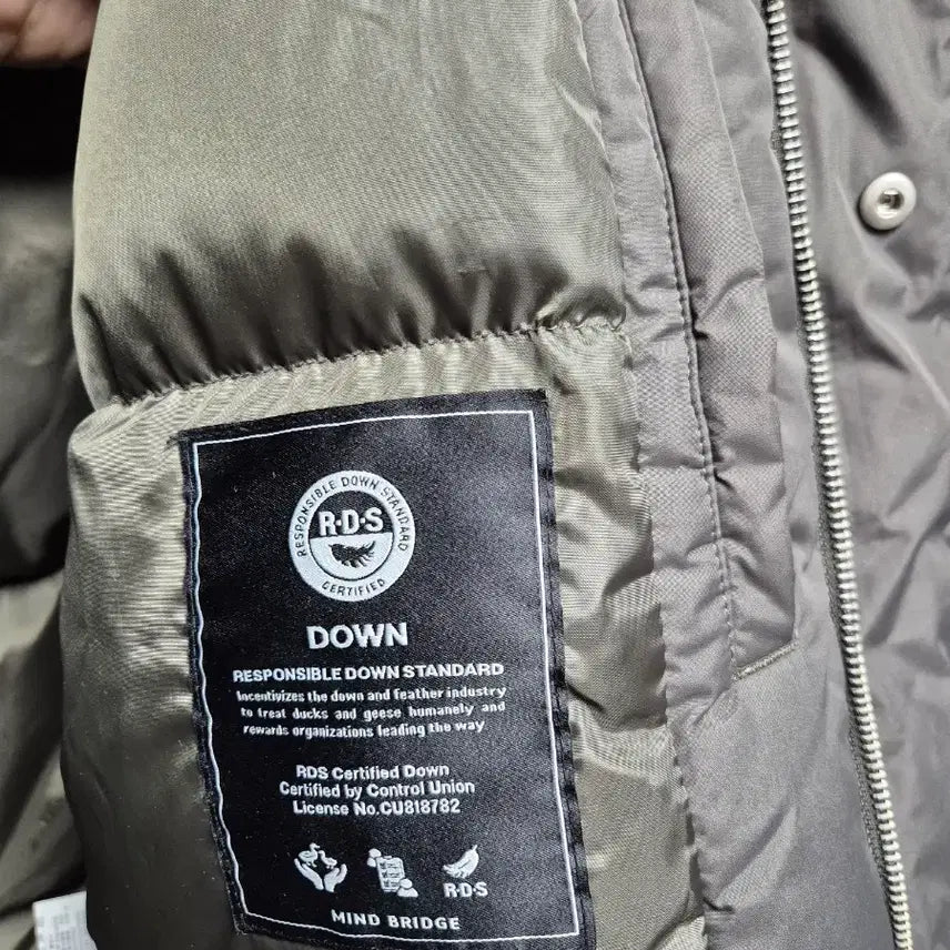 [BUNJANG] Mind Bridge Do Good Hooded Short Down Jacket / 마인드브릿지 두굿 후드 숏다운 점퍼 패딩 XL 105 MYDJ8152