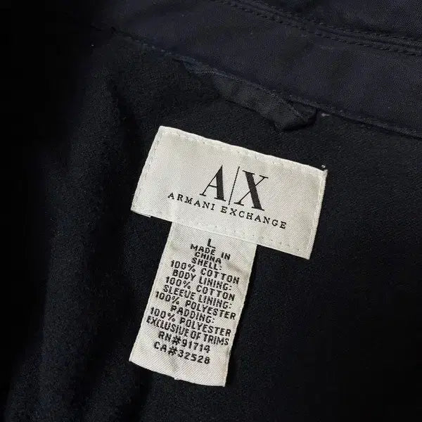 [BUNJANG] Armani Exchange 90's Rider Washed Jacket / 아르마니 익스체인지 90's 라이더 워시드 자켓 PN8068