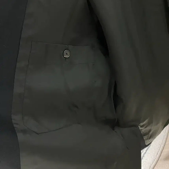 [BUNJANG] 6397 Navy Wool Cashmere Lapel Jacket / 6397 네이비 울 캐시 라펠 재킷