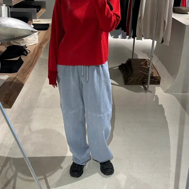 [BUNJANG] Vatoner Red Knit Sweater / 바토너 레드 니트