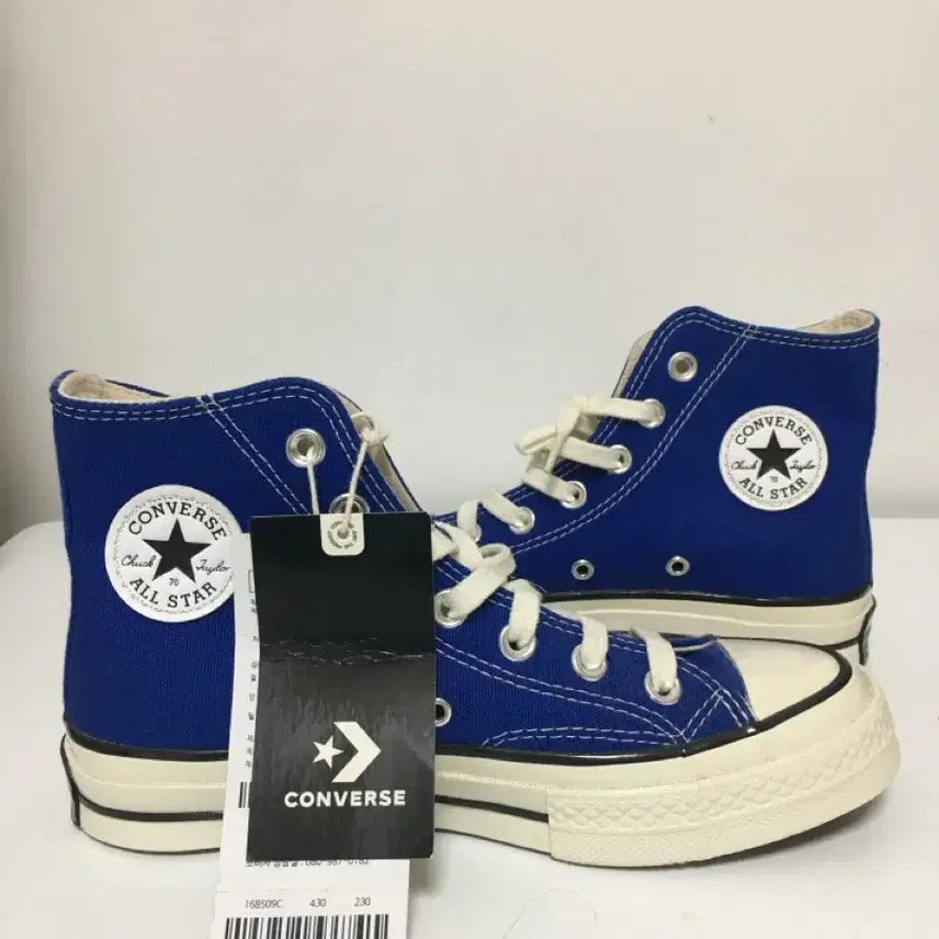 [BUNJANG] Converse Chuck Taylor 70 High Rush Blue Sneakers / 컨버스 척테일러 70 하이 러쉬 블루 새상품