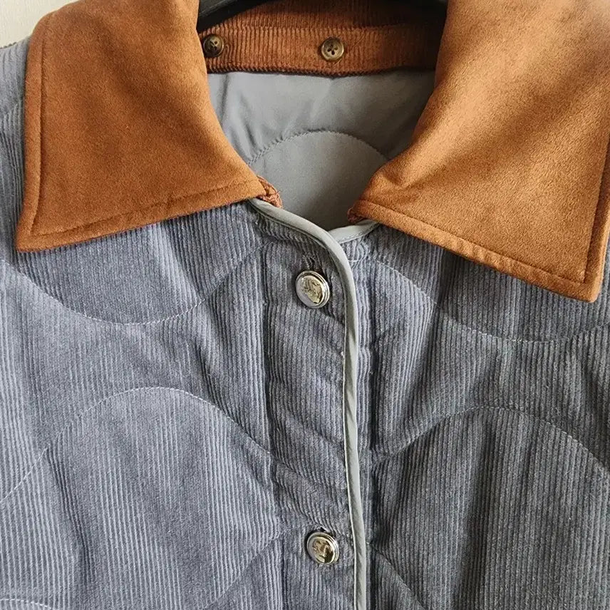 [BUNJANG] Time Style Corduroy Goose Down Jacket / 타임 스타일 코듀로이 구스 다운 자켓 점퍼 한섬 (정품X)